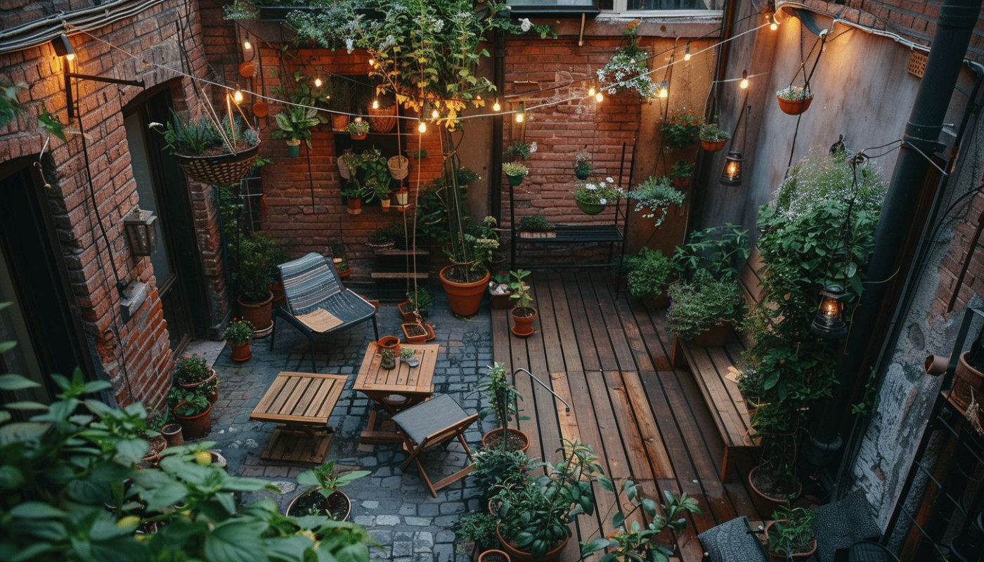 Aménagement de petit espace extérieur des astuces créatives pour maximiser votre jardin urbain