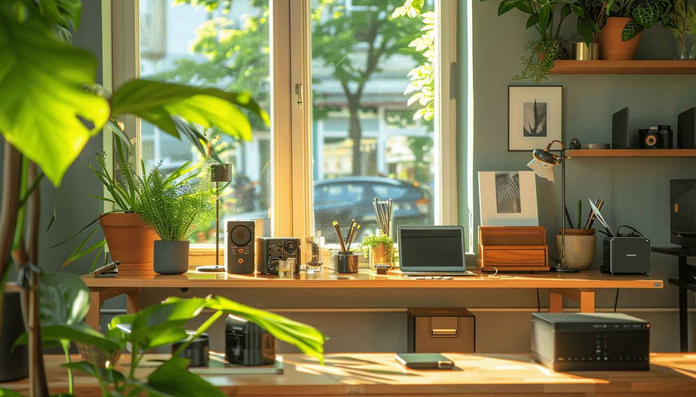 Aménager un coin bureau fonctionnel et tendance dans un petit espace
