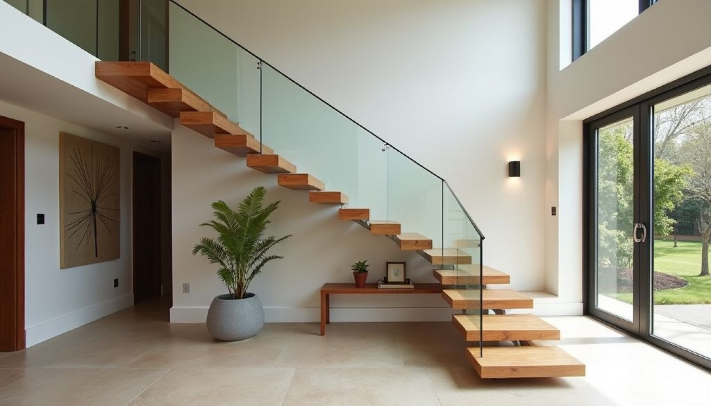 Les tendances modernes des escaliers intérieurs pour espaces personnalisés