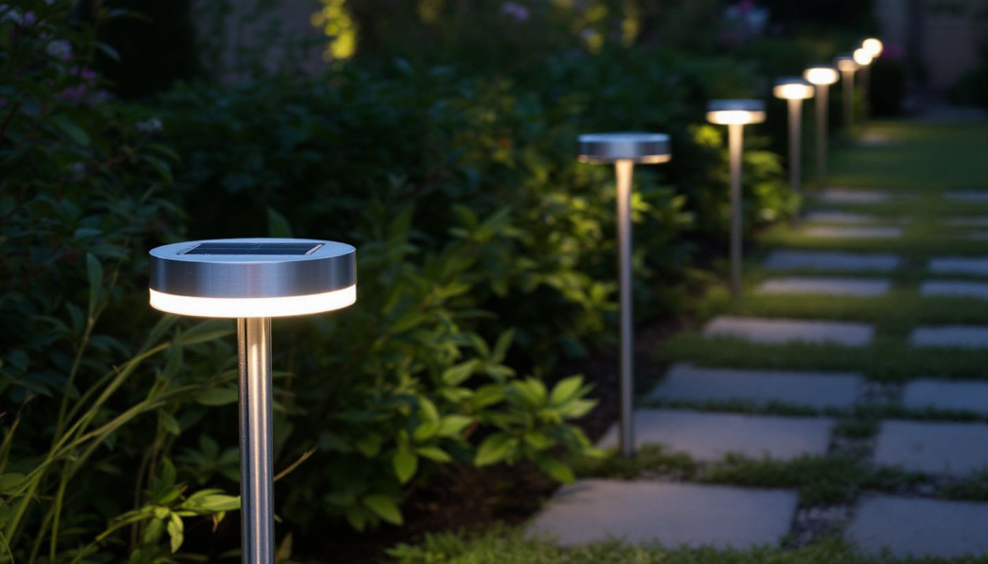 Luminaires solaires extérieurs pour jardins et allées avantages et installation