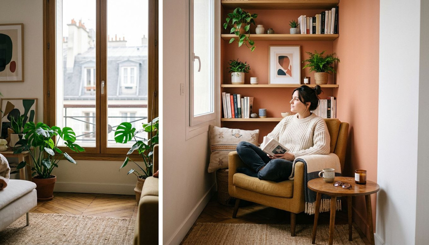 Petits espaces, grandes idées : transformer un coin perdu en atout déco